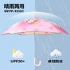Custom logo children's umbrella, custom advertising umbrella, baby and children's umbrella, long-handle cartoon umbrella, kindergarten umbrella for