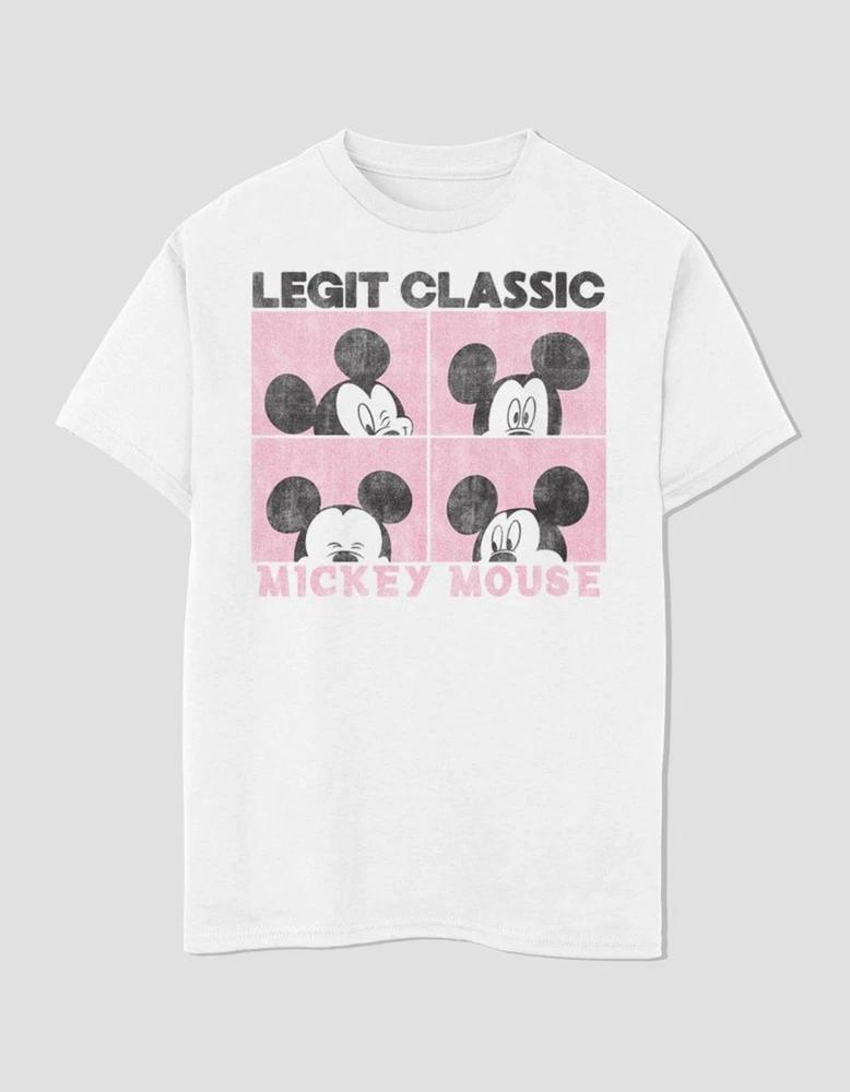 Mouse Legit Classic Cute White T Shirt S