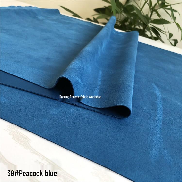 Luxury Snowflake Velvet Suede Air Layer Fabric - Thick, Stretchy, Soft, Delicate Knit