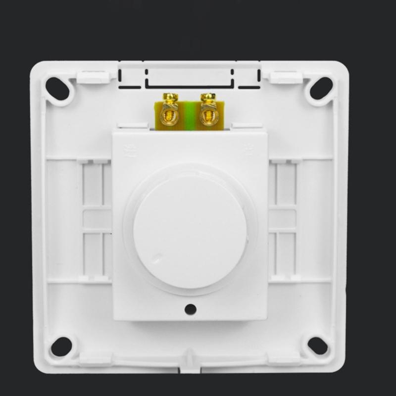Type 86 Surfaces Mount Fan Controller Ceiling Fan Speed Control Stepless Adjustment Easy Installation for Hotel Home