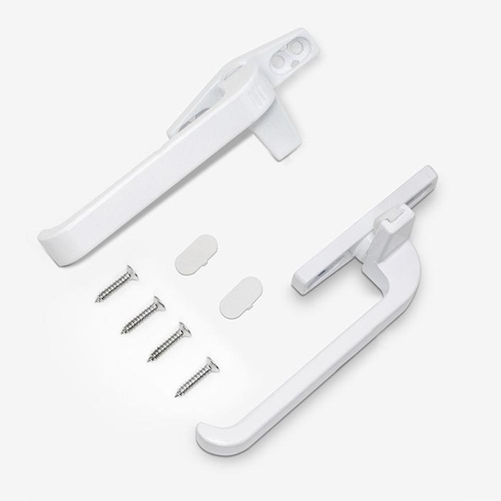 Window Handles With Lock Handle Aluminum Alloy Door Handle Latch Catch Replacement Casement Locking Handle For Door Window