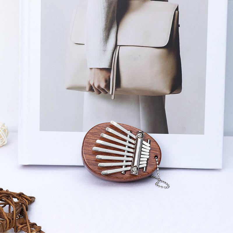 8 Tonlu Mini Başparmak Piyanosu - Hassas Ayarlı Kalimba Enstrümanı