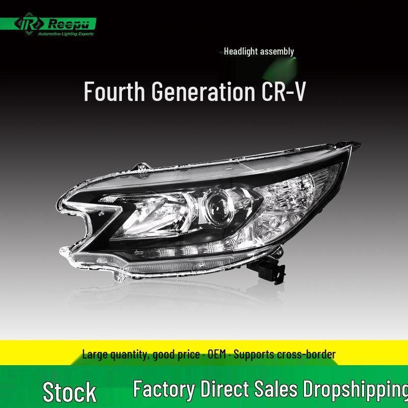 Front Headlight Assembly for 2012-2014 Honda CRV 4th Gen