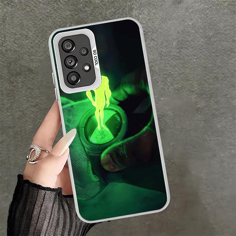 Cartoon Ben 10 Soft Phone Case for Samsung A17 A16 A15 A14 A13 A57 A56 A55 A54 A53 A37 A36 A35 A34 A33 A26 A25 A24 A23 A52