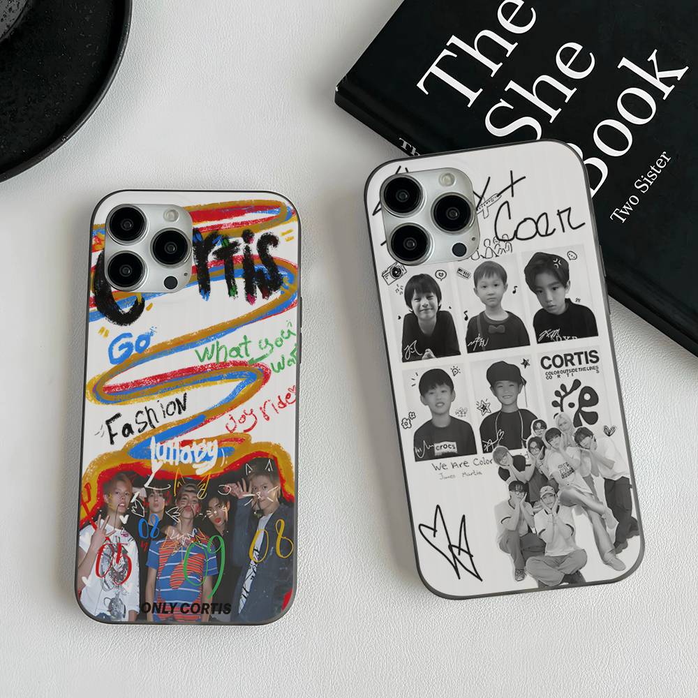 Kpop Music C-CORTIS Phone Case for iPhone 17 16 15 14 13 12 11 Corrugated Frosted Soft Cover Anti-Slip