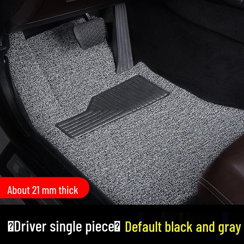 Compatible with 2018 Infiniti QX50: Full Set of Silk Loop Car Floor Mats