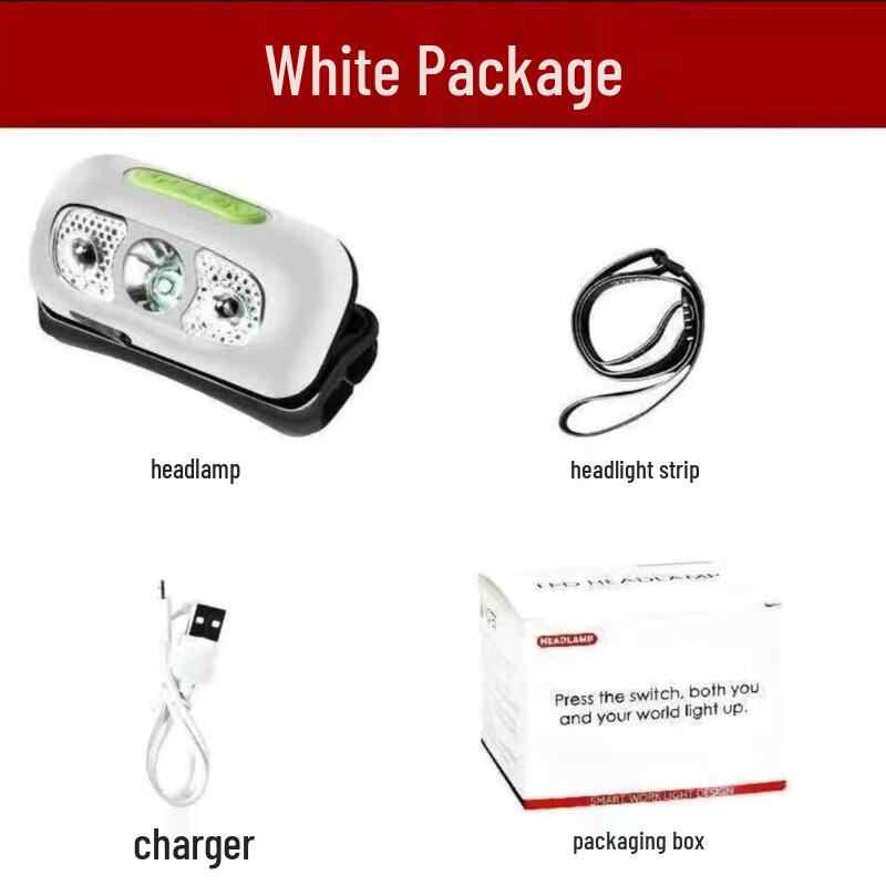 

Li Shen TD-BDY Wave Sensor Rechargeable Headlamp