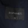 SOPHNET. made in Japan Stand collar Military coat M Navy Men's Used