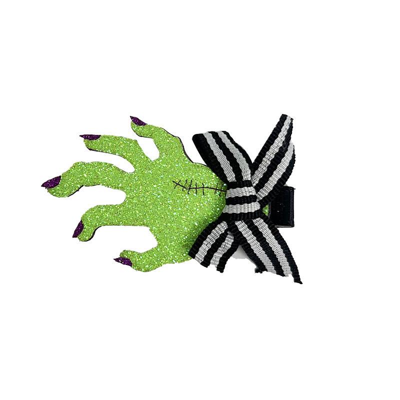 

Halloween Pet Headbands With Whimsical Pumpkin And Spider Accessories For Dogs And Cats Green Claw Clip