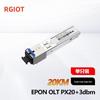 20KM Single-Mode Optical Module: EPON/GPON OLT SFP, SC Interface, Compatible with Gigabit Optical Control