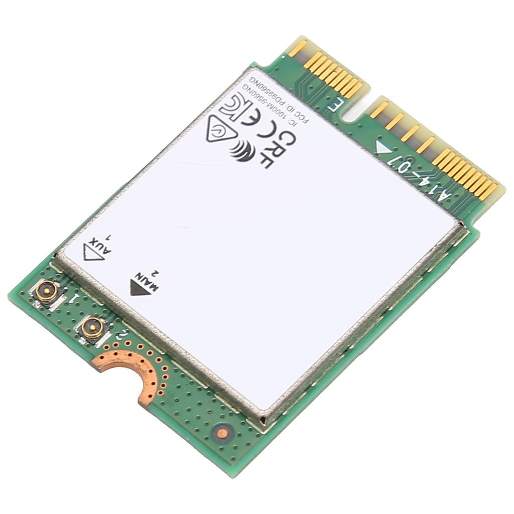 Netzwerkkartenmodul 1550i 9560NGW Dualband 1,73 Gbit/s Drahtlos BT5.0 M.2 NGFF WLAN-Karte für Windows10 Laptop