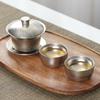 MULTIPOTENT Titanium Travel Kung Fu Tea Set