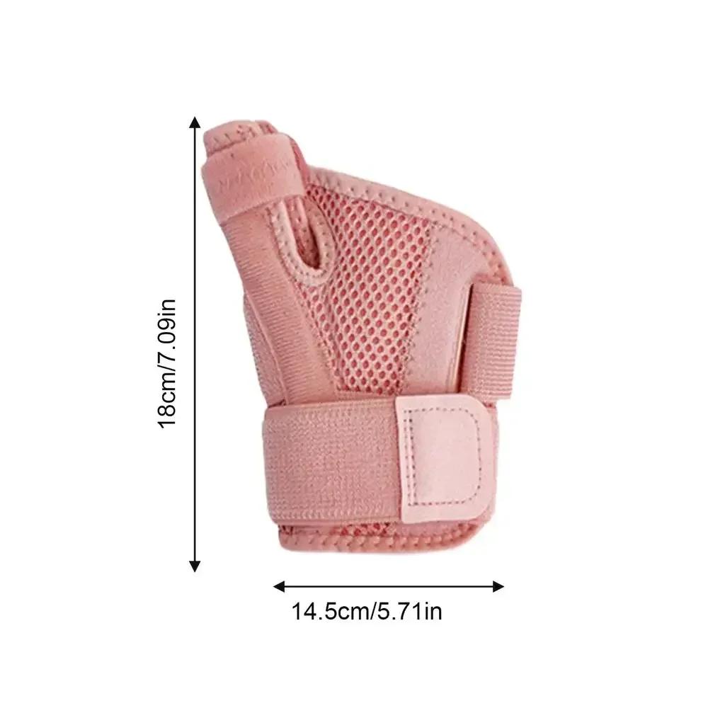 Flexible Splint Wrist Thumb Support Brace for Tendonitis Arthritis Breathable Thumb Protector Guard Fits Right and Left Hand