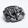 Texas Flag Bull Head Belt Buckle - Western Style Fashion Accessory