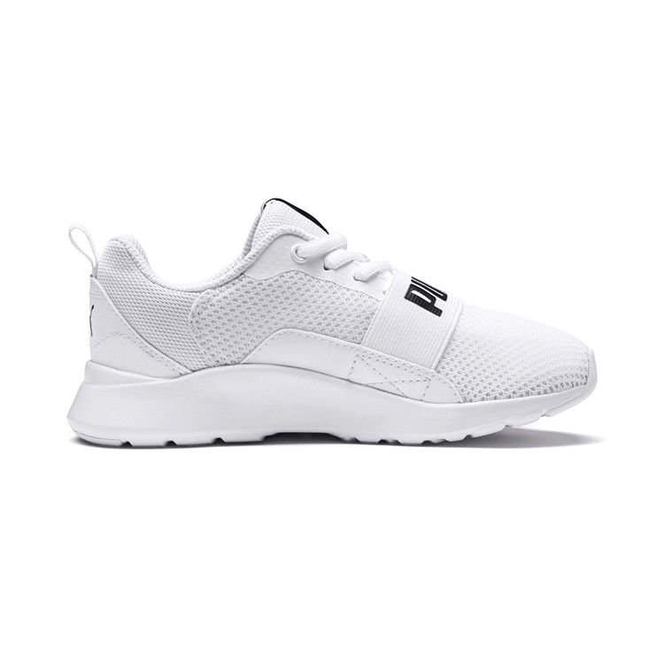 Puma Wired SoftFoam Breathable Sports Low-Top Casual Shoes Kids sneaker White 366903-02