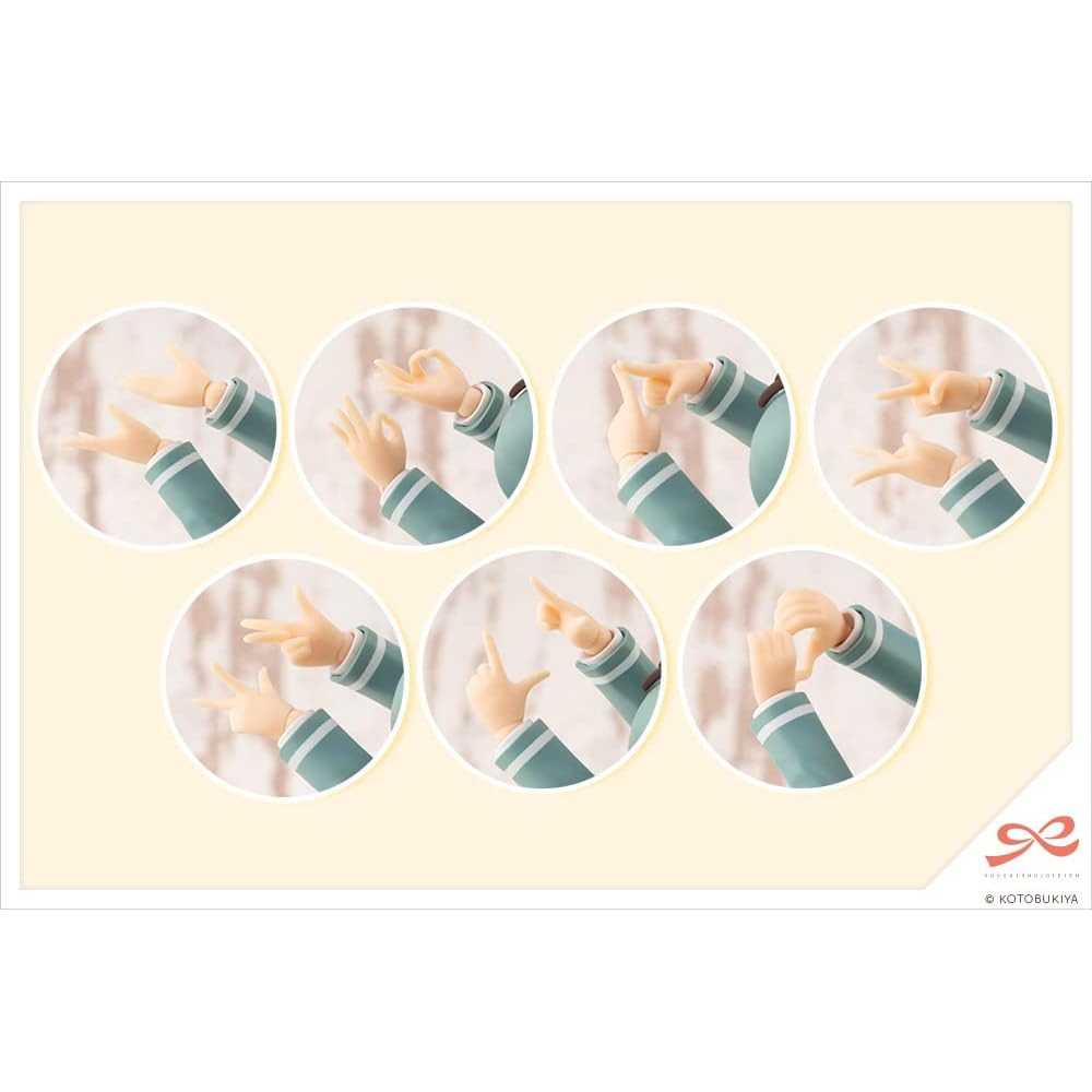 Sosai Shoujo Niwa Saeki Ritsuka Winter Uniform 1/10 Scale Plastic Model Approximately 157mm