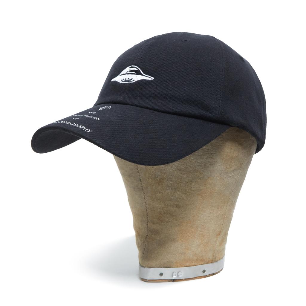 DIAFVINE Dv. Lot524 Washed Cotton Ballcap-Graphic Black-
