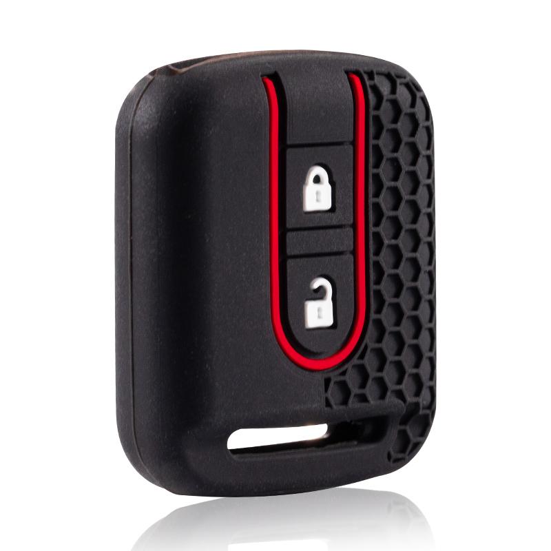 Car Key Silicone Case Fob Rubber Cover For Nissan Micra K12 Note Navara Qashqai J10 Primera Almera Sunny X-Trail