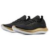 Under Armour Flow Velociti SE MtlCn Bequeme Schnürung Niedrig geschnittene Freizeit-Laufschuhe Herren Sneaker Schwarz Gold 3025712-001
