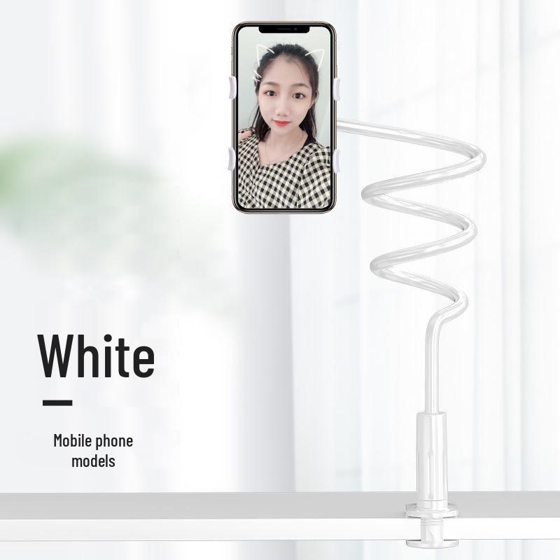 Adjustable Desktop & Bedside Phone Holder - Multi-functional Rotating Clip Stand