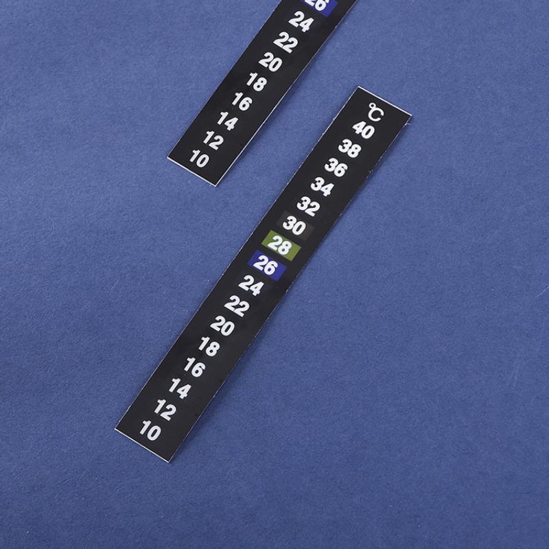 Aquarium Temperaturaufkleber LCD Temperaturmessung 10-40 ℃ Aquarium Wassertemperatur Messpflaster Aquarium Werkzeug