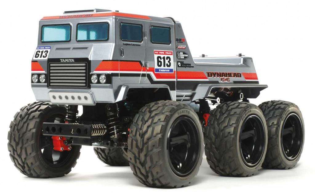 Tamiya 1/18 Scale Electric RC Car Series No. 660 Dynahead 6x6 (G6-01TR Chassis) Off-Road Model 58660