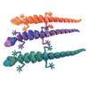 3D printed gecko articulated reptile decoration for home office mini animal model collectible creative children's toy gift