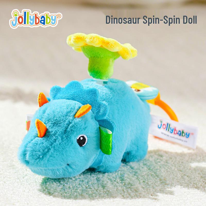 Jollybaby Plush Animal Spinner Toy for Newborn Intellectual Development