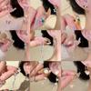 2025 Elegant Korean Style Pearl Flower Tassel Earrings