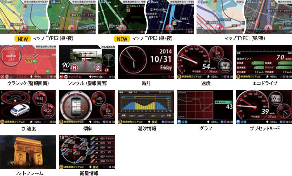 Yupiteru Super Cat Radar Detector with Sensitivity GPS Integrated Type GWR101sd Ultra-High Antenna,