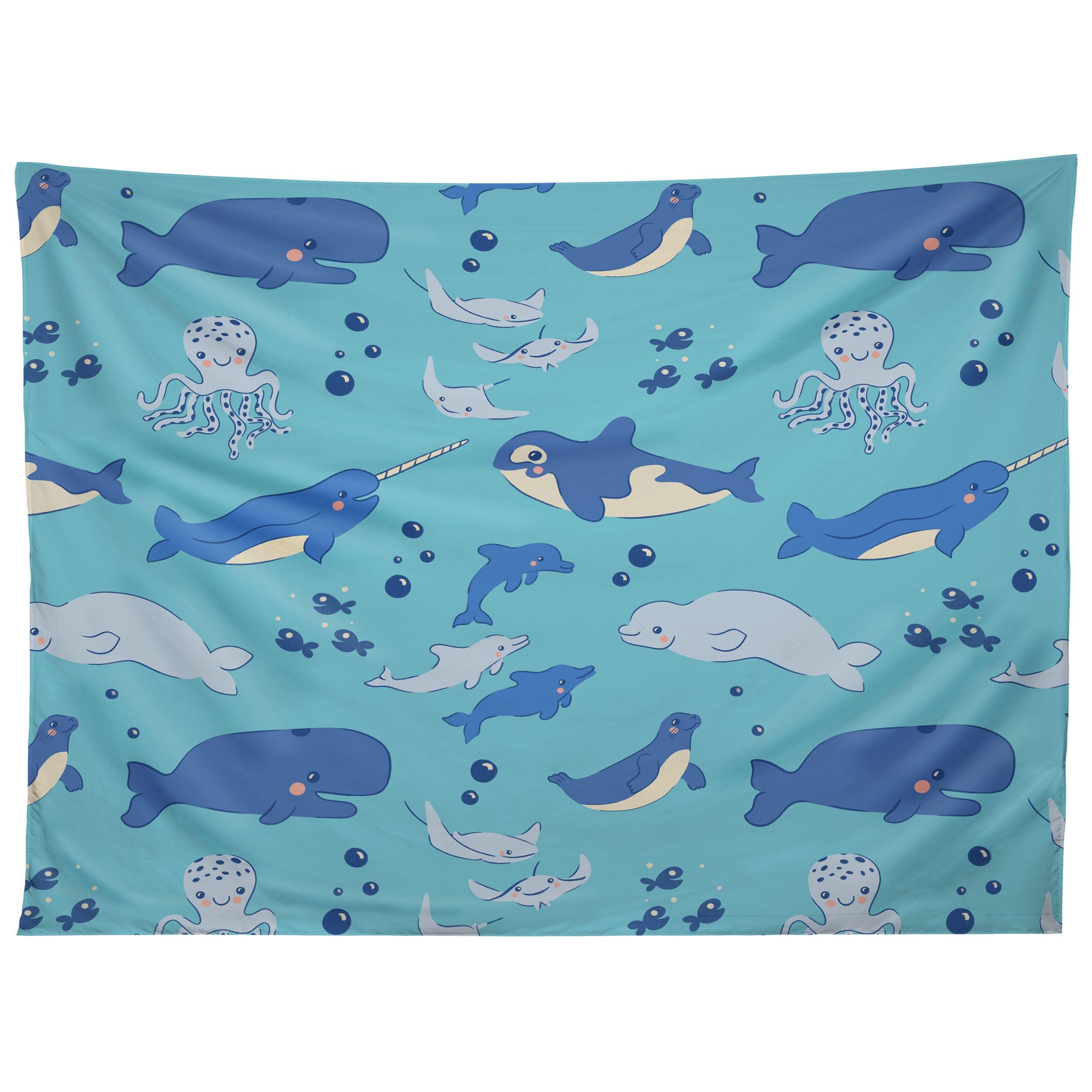 SWEET SEA LIFE tapestry 75x100