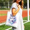 16Pcs 16 Styles Plastic Heat Transfer Film Logo Stickers Set for DIY T-Shirt 80~220x65~180mm 1pc/style