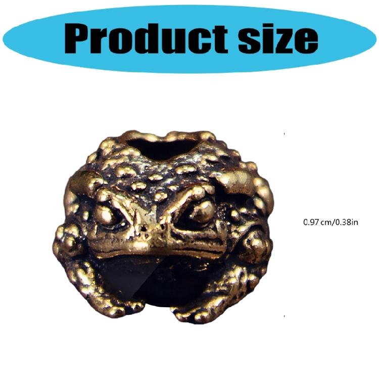 Toads Metal Beads for Creative Paracord Projects and Fashionable Jewelry Large Hole Charm Artistic Collectibles