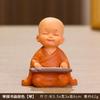 Malá figurka mnicha Mini soška mnicha Roztomilá soška Buddhy Rozkošné miminko Malá dekorace mnicha Kreativní malá ozdoba