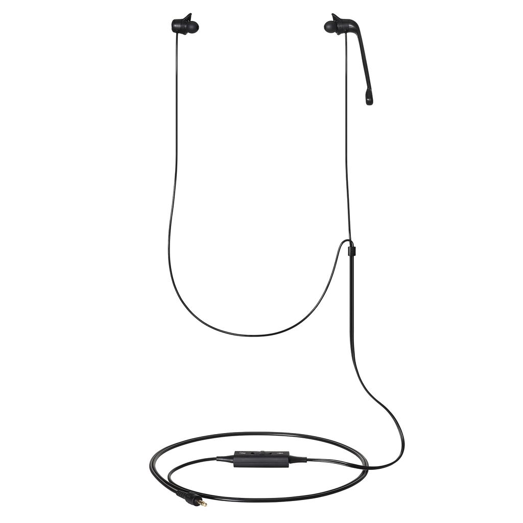 Wired Stereo Headset with Noise Handheld Antibacterial and Deodorizing Ideal for Web and Chrome Audio-Technica ATH-202COM 3.5mm Connection,