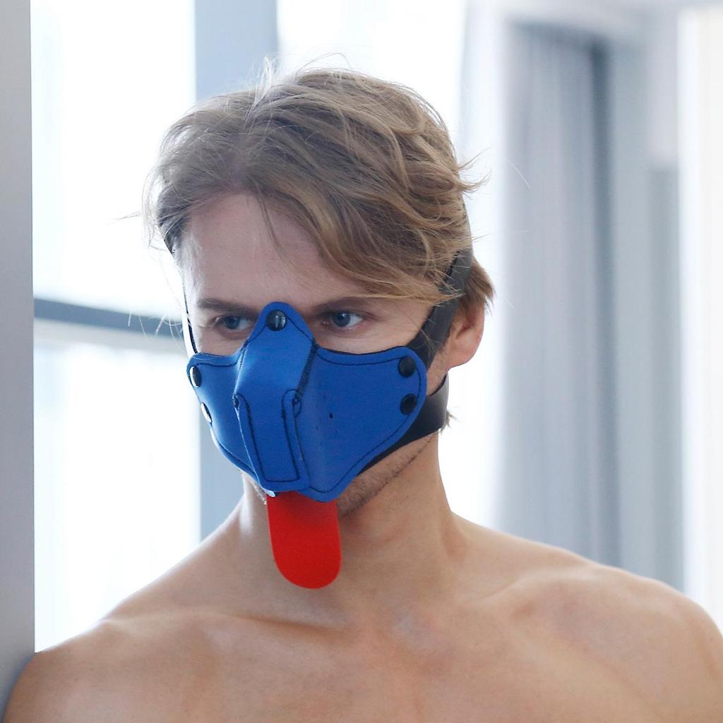 Adult Dog Hood Muzzle Gag for Couples - SM Flirting Toy