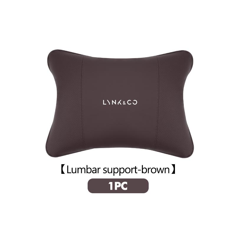 Car Seat Headrest Lumbar Support Spine Protect Neck Rest Cushion For LYNK&CO 01 05 03 09 02 04 06 07 08 PHEV 09 MHEV