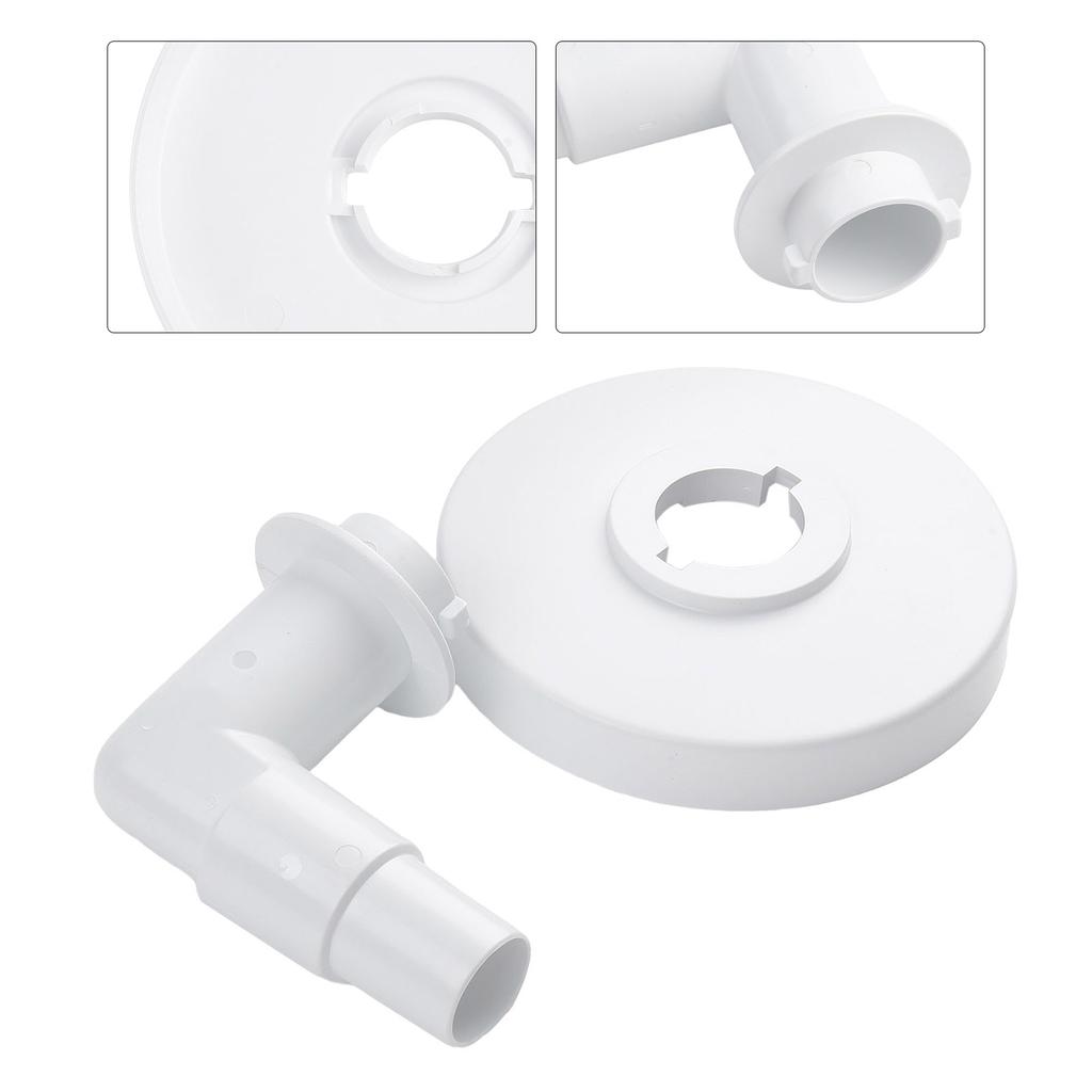 Plate With Elbow Skimmer Plate Plate With Elbow 15CM 90° Elbow Adapter Garden Pool Adapter Connector Pool Skimmer