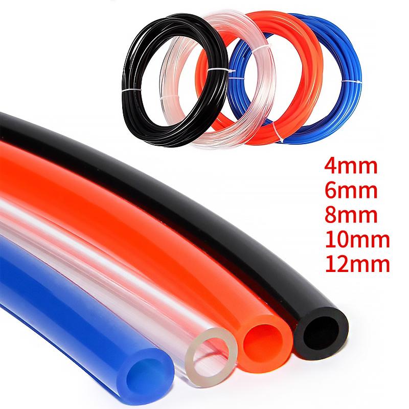 10M/20M/50M/100M Air Component Hose Polyurethane Tubing 4mm 6mm 8mm 10mm 12mm Pipe Line Hose Pneumatic Tube for Compressor
