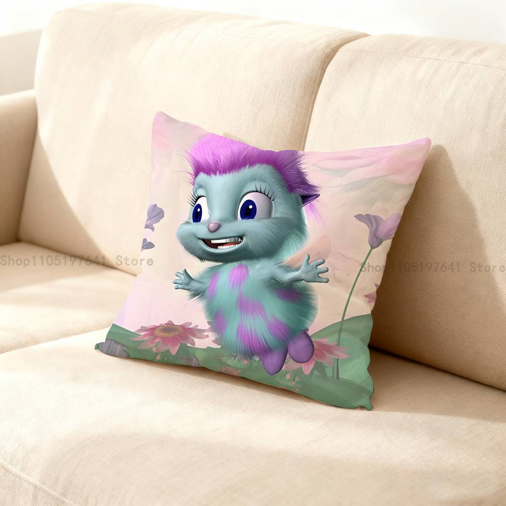 B-Bibble Doll Cute Pillow Case Cushion Cover Home Decor Birthday Gift Pillowcover