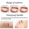 Eyebrow Pencil Longlasting Waterproof Durable Automaric Liner Eyebrow 3 Colors to Choose (gray)