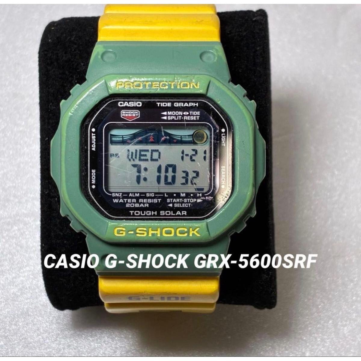 Used Rare CASIO Casio G-SHOCK GRX-5600SRF G-Shock Digital Watch G-Shock Tough Solar