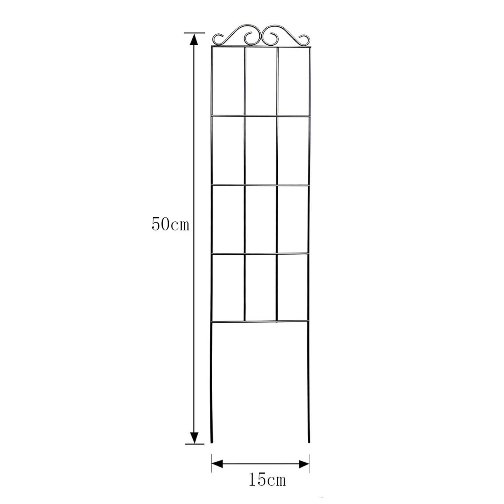 

Metal Garden Trellis for Climbing Plants Indoor/Outdoor Sturdy Plant Trellis for Potted Plant Trellis Support Frame Garden Decor