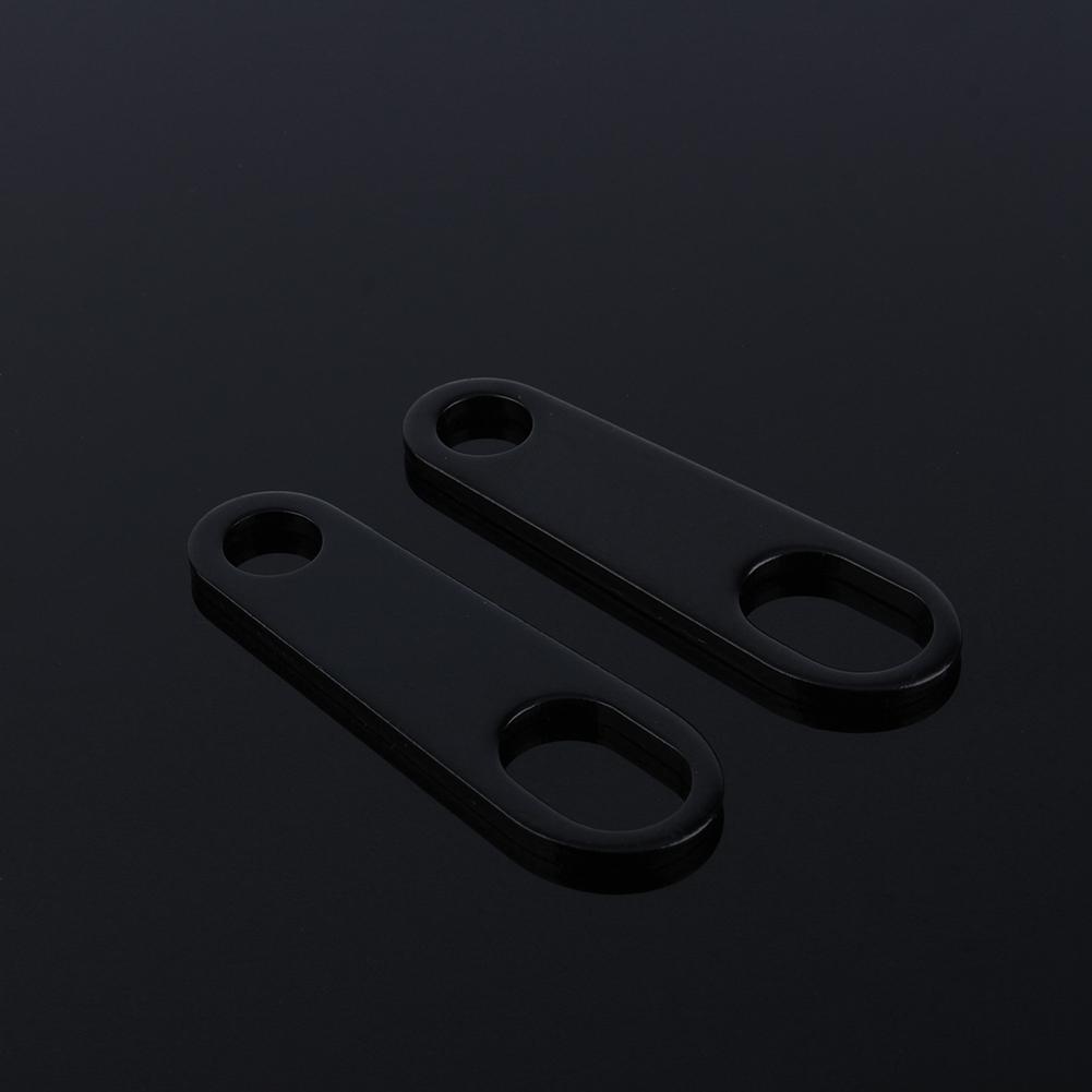 2X Black Fog Head Light Shock Brackets For Motorcycle Custom Bobber