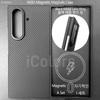 Z Fold 7 Aramid Case for Samsung Galaxy Z Fold 7 Magnetic Case Aramid Carbon Fiber Cover MagSafe/Qi2 Charging Armor Protective