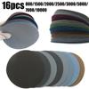 125mm Wet And Dry Sanding Discs 5 Inch Sandpaper Hook & Loop Pads Grit 800-10000