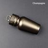 Pill Cans Mini Waterproof Stainless Steel Sealing Bottle Outdoor EDC Survival Pill Box Container Casule Pill Bottle Tank Case
