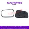 For Honda Jazz Fit GD1 GD3 Lci 2005-2008 Car Left or Right Clear Rear View Side No-heated Mirror Glass Lens Accessories LH RH