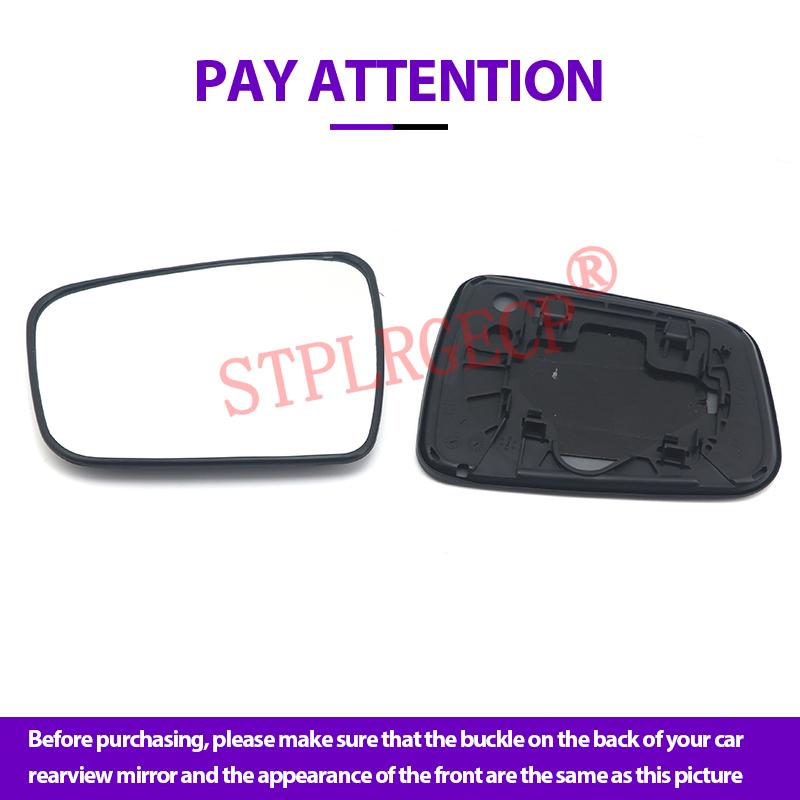 For Honda Jazz Fit GD1 GD3 Lci 2005-2008 Car Left or Right Clear Rear View Side No-heated Mirror Glass Lens Accessories LH RH