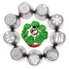 Tree 1pc Christmas Icing Russian Piping Tip Leaf Nozzle Cupcake Set Durable